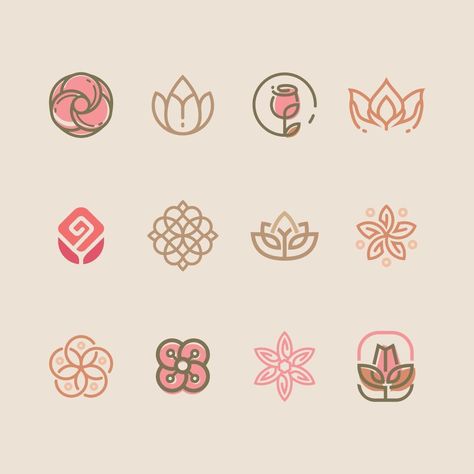 Flower Store Logo, Store Logo, Flower Store, Fresh Image, Vector Flowers, Flower Logo, Monogram Logo, Free Logo, Vector Photo