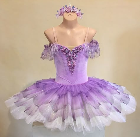 Lilac Fairy Tutu, Lilac Fairy Ballet, White Ballet Tutu, Ballerina Dresses, Graduated Layers, Ballet Costumes Tutus, Sleeping Beauty Ballet, Lilac Fairy, Classical Ballet Tutu