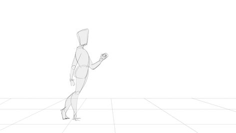 Punching Animation Frames, Throwing Animation, Throw Animation, Animatic Ideas, Sakuga Animation, Animation Cycle, Animation Tiktok, Rough Animation, Running Pose