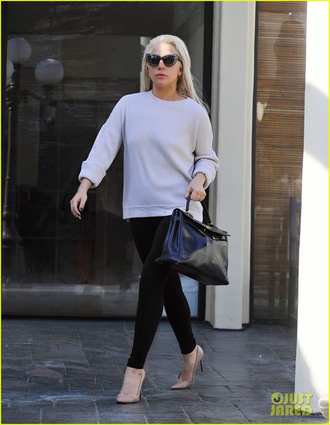 Lady Gaga Workout, Lady Gaga Casual Style, Gaga Outfits, Lady Gaga Outfits, Lady Gaga Joanne, Lady Gaga Photos, Gwen Stefani, A Workout, Just Jared