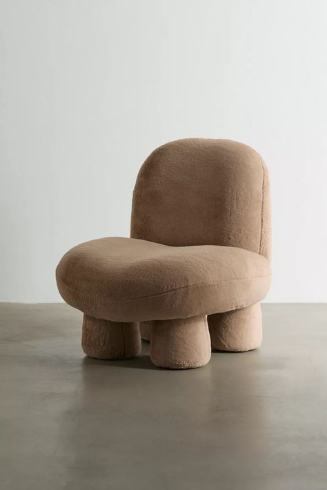 Bubble Faux Fur Chair | Urban Outfitters Urban Outfitters Chair, Faux Fur Chair, Fuzzy Chair, Sherpa Chair, Statement Chair, Fur Chair, Bubble Chair, Statement Chairs, Brooklyn Apartment