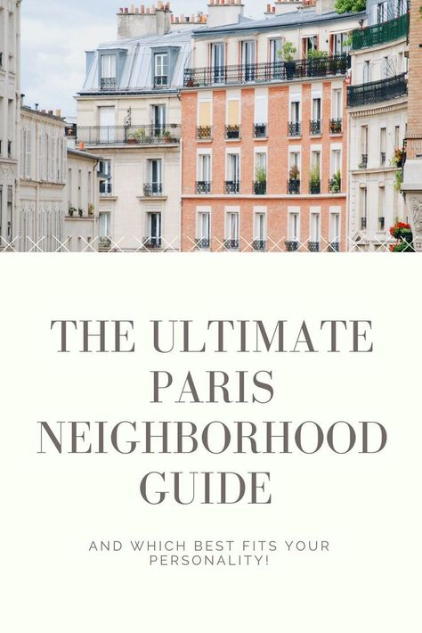 Where to stay in Paris and Paris neighborhood overview. Things to do in Paris - A Paris travel guide and perfect itinerary for everything to eat, see, do in France. Travel tips, insights, and must see activities for your trip or vacation to Paris! #paris Where To Stay In Paris, Paris Neighborhoods, Travel Paris, Things To Do In Paris, Travel Chic, Paris Travel Tips, France Travel Guide, Paris Travel Guide, Passport Stamps