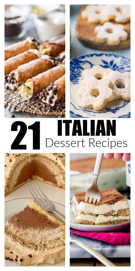 Italian Potluck Dessert, Italian Party Desserts, Easy Italian Desserts 3 Ingredients, Easy Italian Dessert Recipes, Tiramisu Cannoli, Cannoli Recipe Easy, Italian Dessert Recipes, Italian Christmas Desserts, Authentic Italian Desserts