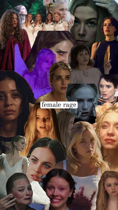 Modern Feminism, Movie Collage, Weird Photography, Mad Women, Pretty When You Cry, Classic Horror Movies, Gone Girl, Dark Heart, Hashtag Relatable