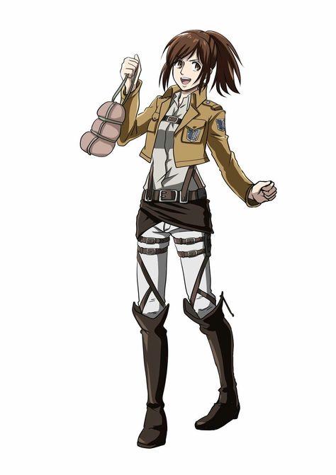 Sasha Attack On Titan, Attack On Titan Sasha, Attack On Titan Characters, Sasha Aot, Fallout Facts, Aot Cosplay, Sasha Blouse, Sasha Braus, Anime Lineart