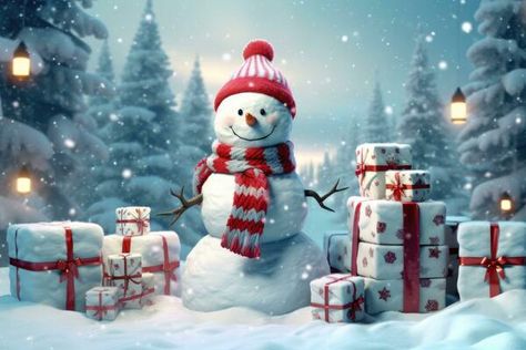 painting of a snowman in front of a house. generative ai. 22844045 Stock Photo at Vecteezy Front Of A House, Free Vectors, Images Photos, A House, Free Stock Photos, Vector Free, Royalty, This Is Us, Royalty Free