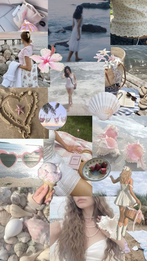 #coquette #summer #collage #🎀 Summer Collage, Coquette Summer, Summer Girl, Collage