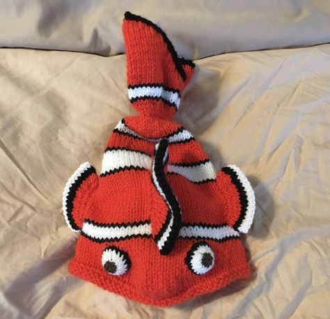 Nemo Fish, Nemo Baby, Fish Hat, Finding Dory, Pattern Library, Sleep Sacks, The Message, Well Done, Baby Hats