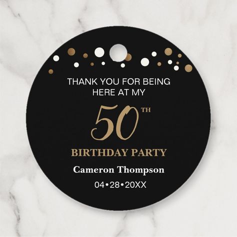 70th Birthday Party Favors, 80th Birthday Party Favors, Classy Birthday Party, 50th Birthday Party Favors, Modern Birthday Party, White Confetti, 70th Birthday Parties, 80th Birthday Party, Birthday Crafts