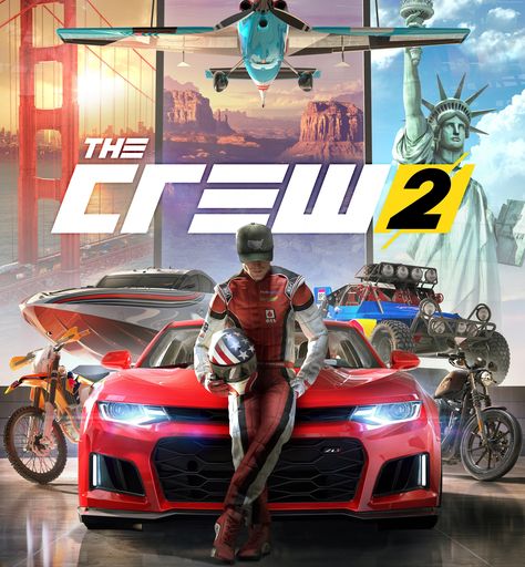 #4K The Crew 2 #poster #4K #wallpaper #hdwallpaper #desktop The Crew 2 Game, Crew 2 Game, Need For Speed Games, Speed Games, Man Illustration, Off Road Racing, Xenoblade Chronicles, Adventure Games, Watch Dogs