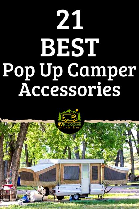 Pop Up Camper Accessories, Tent Trailer Camping, Tent Trailer Remodel, Best Pop Up Campers, Pop Up Campers, Pop Up Camper Trailer, Popup Camper Remodel, Pop Up Tent Trailer, Aesthetic Camping