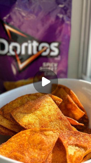 Edie-Marie 🇬🇾🇺🇸 on Instagram: "Ditch the bag and DIY 🌶️🔥 ! Make your own Spicy Sweet Chili Doritos at home with my easy recipe. 🌟❤️ ! Try it out 📸 and tag me so I can see how y'all whipped it up 😊

𝑰𝒏𝒈𝒓𝒆𝒅𝒊𝒆𝒏𝒕𝒔:
 ✨ 1 tbsp Chili Powder ✨ 1 tbsp Smoked Paprika ✨ 1 tbsp Onion Powder ✨ 1 tbsp Garlic Powder ✨ 1 tbsp Salt ✨ 1 tbsp Black Pepper ✨ 1 tsp MSG ✨ 1 tbsp Nutritional Yeast
✨ 1 tbsp White Sugar (but brown sugar is also fine)
✨ Small Yellow Corn Soft Tortillas 

 𝑫𝒊𝒓𝒆𝒄𝒕𝒊𝒐𝒏𝒔:
1. Mix all of the dry seasonings together in a bowl.

2. Place the seasoning mixture in a food processor for a few minutes to get the blend more defined.

3. Cut your yellow corn tortillas into fourths or eights depending on your size preference.

4. Heat oil on medium heat settings, then Sweet Chili Doritos Recipe, Spicy Sweet Chili Doritos Seasoning, Easy Spicy Snack Recipes, Homemade Doritos, Sweet Chili Doritos, Sweet Chili Recipe, Spicy Doritos, Spicy Sweet Chili Doritos, Doritos Recipes