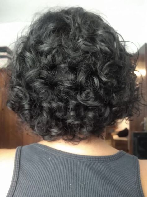 Short Layered Curly Hair, Fluffy Curly Hair, Layered Curly Hair, Curly Hair Photos, Short Curly Haircuts, Haircuts For Curly Hair, Black Curly Hair, Shot Hair Styles, Curly Hair Inspiration