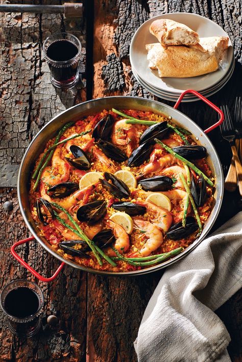 Just in time for paella season, our long-delayed shipments of paella supplies arrived from Spain! It’s a great time to order fresh paella rice, La Mancha saffron and all the best ingredients. We also have plenty of paella kits, paella pans and outdoor grills. Celebrate with paella! ⁠ #Spain #Spanish #Food #SpanishFood #Gourmet #Tapas #Gifts #LaTienda #Tienda #Artisan #Paella #SeafoodPaella #Delicious #Yummy #HomemadePaella⁠ #PaellaLovers #PaellaTime #SpanishCuisine Paella With Chicken, Seafood Extravaganza, Homemade Paella, Authentic Paella, Vegetarian Paella, Paella Party, Chicken Paella, Chicken And Chorizo, Spanish Foods