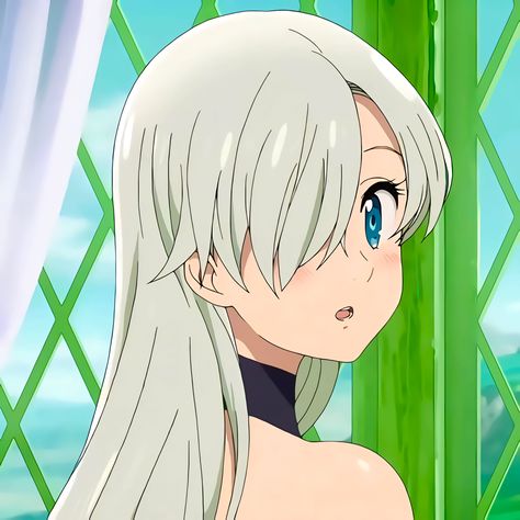 Anime Seven Deadly Sins, Elizabeth Liones, Seven Deadly Sins, Anime Character, Blue Eyes, Anime, Hair, Blue