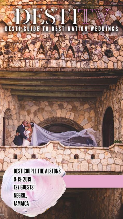 Melissa + Mahdi | Pattoo Castle Destination Wedding in Negril Jamaica | DESTICOUPLE | DESTI® Guide to Destination Weddings Pattoo Castle Jamaica, Aruba Resorts, Jamaica Wedding, Oranjestad, Guide To, Negril Jamaica, Caribbean Resort, Destination Bride, Negril