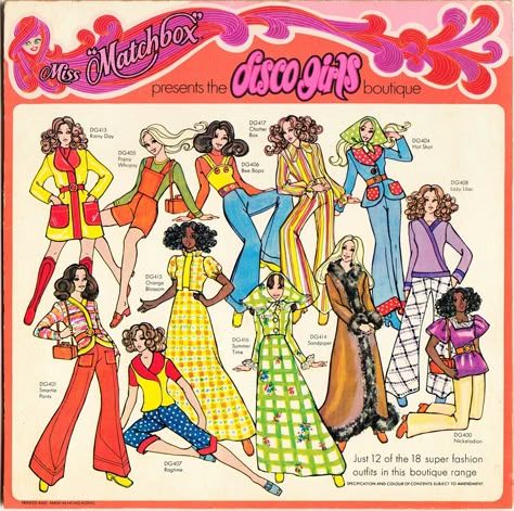 60s/70s art illustration Disco Outfits, Arte Indie, 일본 패션, Cartoon Fashion, 70s Inspired Fashion, Mia 3, Vintage Illustrations, Arte Inspo, Old Fashion