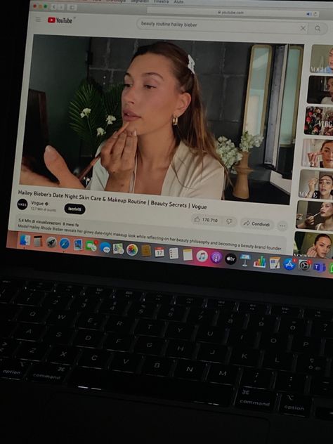 #haileybieber #beautyproducts #beautyskincare #beautyblog #vogue #youtube #videotutorial Hailey Bieber Vogue Beauty Secrets, Vogue Youtube, Vogue Beauty Secrets, Hydrated Lips, Girly Vibes, Make Life Better, Youtube Makeup, Vogue Beauty, I'm Just A Girl