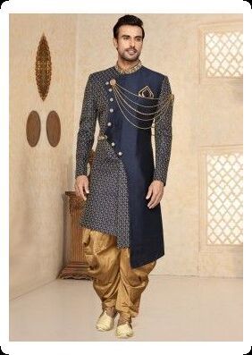 [PaidLink] 87 Incredible Wedding Reception Dress For Men Ideas You Will Love 2022 #weddingreceptiondressformen Groom Sherwani, Sherwani For Men Wedding, Groom Dress Men, Indian Groom Wear, Wedding Dresses Men Indian, Mens Sherwani, African Dresses Men, Sherwani For Men, Dress Men