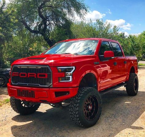 Ford F-150 Raptor Ford Raptor Lifted, Truk Ford, Custom F150, Ford Raptor Truck, Ford Lobo, Diesel Trucks Ford, Ford Trucks F150, Pickup Car, Image Moto