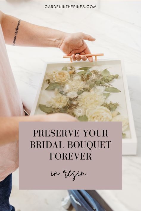 Bridal Bouquet Keepsake Ideas, Preserve Bridal Bouquet, Preserving Bridal Bouquet, Bouquet In Resin, Resin Bouquet, Bridal Bouquet Resin Preservation, Wedding Bouqette Preservation, Preserving Wedding Bouquet In Resin, Wedding Bouquet Preservation