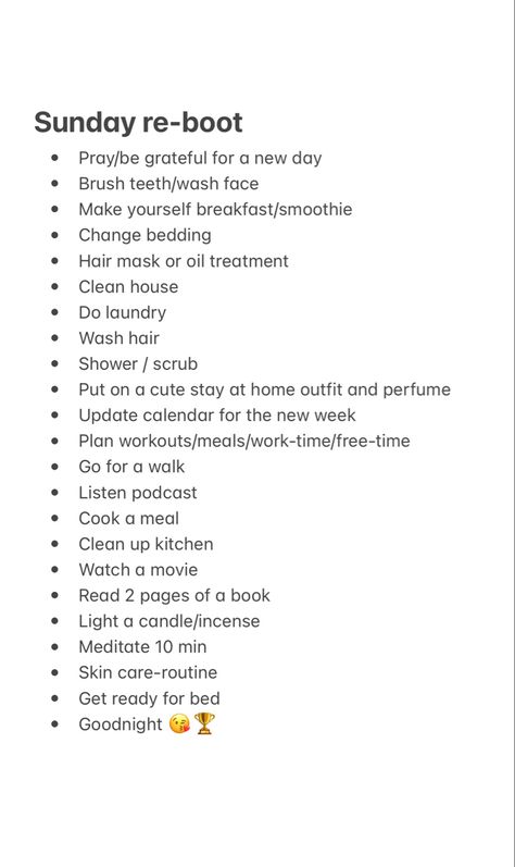 Sunday is the day to clean up/fresh up and restart. Use it wisely! Take some time for yourself and zone out! Put the phone away! Cute Stay At Home Outfits, Sunday Refresh, Stay At Home Outfits, Spiritual Notes, At Home Outfits, Shower Scrub, Washing Laundry, Time For Yourself, Book Lights