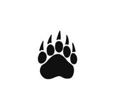 Small Bear Claw Tattoo Design - Bing Images Black Bear Tattoo, Bear Claw Tattoo, Bear Paw Tattoos, Noir Tattoo, Claw Tattoo, Bear Paw Print, Petit Tattoo, Paw Tattoo, Bear Tattoos