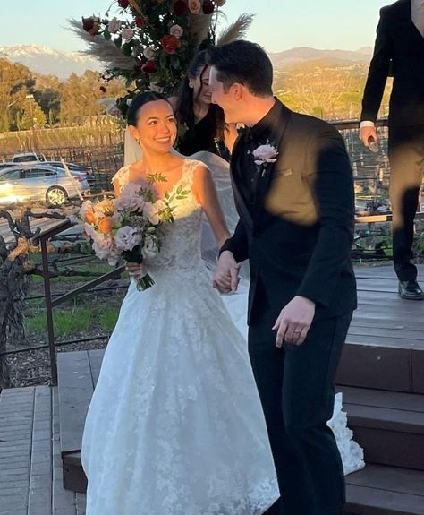 Vanessa Merrell Wedding, John Vaughn, Fairytale Couple, Merrill Twins, Vanessa Merrell, Ross Butler, Merrell Twins, Winter Wedding Ideas, The One Show