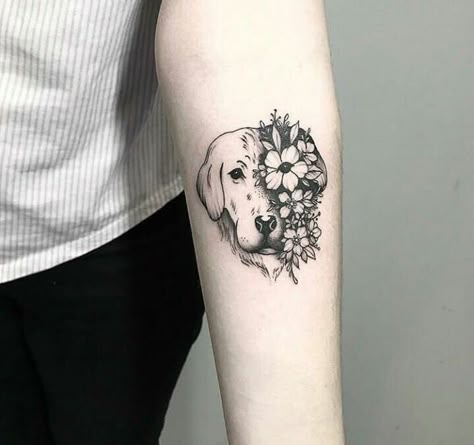 Dog Memorial Tattoos, Shape Tattoo, Memorial Tattoos, Pattern Tattoo, Dog Tattoo, Tattoo S, Trendy Tattoos, Dog Tattoos, Ink Ideas