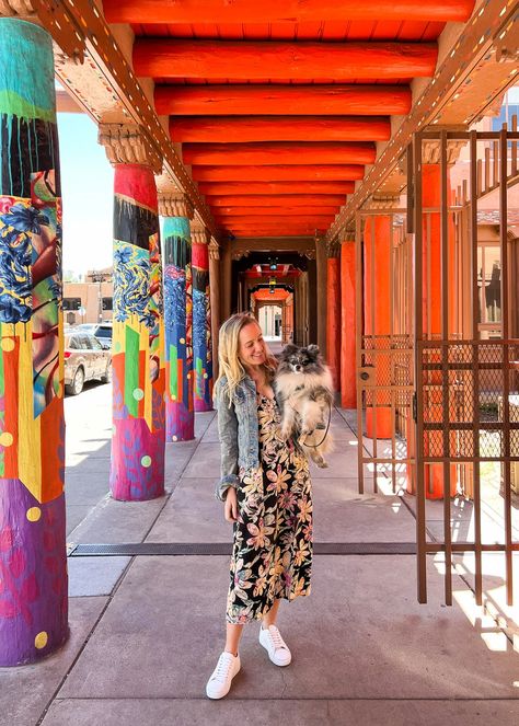 3 Days in Santa Fe Itinerary: Perfect Weekend in Santa Fe! Weekend In Santa Fe, Arizona Street Style, What To Wear In Santa Fe New Mexico, Santa Fe Packing List, Sante Fe New Mexico, Albuquerque Balloon Festival, Loretto Chapel, Taos Pueblo, 3 Days Trip