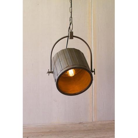 Kalalou Adjustable Pendant Light W/ Antique Brass Finish Stage Style, Painted Fox Home, Garage Lights, Adjustable Pendant Light, Classic Pendant Lighting, Industrial Style Lamps, Rustic Pendant Lighting, Classic Interiors, Industrial Pendant Lights