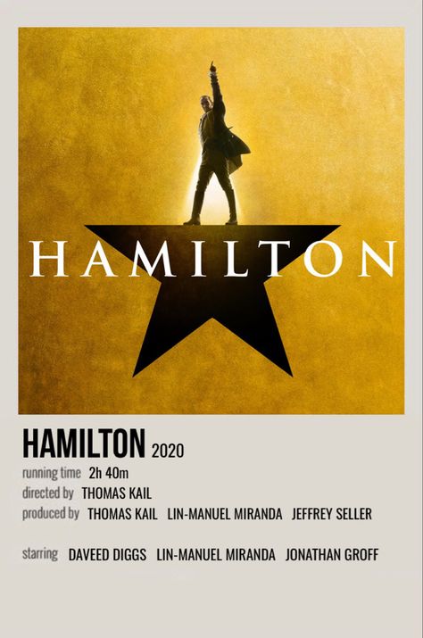 minimal polaroid musical poster for hamilton Movie Posters Hamilton, Hamilton Polaroid Poster, Hamilton Minimalist Poster, Hamilton Posters Aesthetic, Hamilton Movie Poster, Hamilton Musical Poster, Hamilton Prints, Hamilton Movie, Hamilton Aesthetic