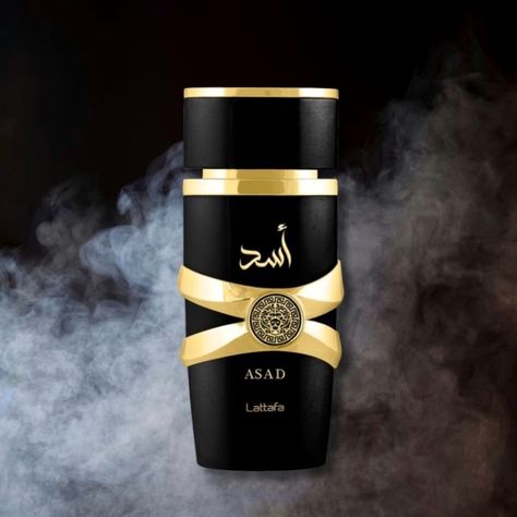 ASAD by Lattafa is Now available at @deenandnoorofficial ASAD: THE LION-INSPIRED FRAGRANCE FOR MEN 🦁🦁 EMBRACE YOUR STRENGTH, CHARISMA, CONFIDENCE AND LEAVE A LASTING IMPRESSION WITH EVERY SPRITZ OF ASAD. Top: black pepper, pineapple, tobacco Heart: coffee, iris, patchouli Base: amber, vanilla, dry woods, benzoin, labdanum #lattafa #lattafaperfumes #asad #lion #perfumes #perfume #perfumecollection #fragrance #parfum #perfumelovers #fragrances #perfumeaddict #scent #lattafaasad #perfu... Lattafa Asad, Lattafa Perfume, Antique Perfume Bottle, Heart Coffee, Celebrity Perfume, Sweet Fragrances, Glass Perfume Bottle, Perfume Collection, Black Pepper