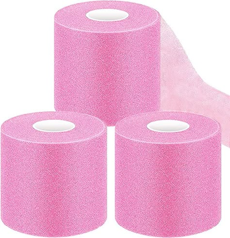 ADMITRY Pre Wrap Tape Athletic,3 Rolls Pink Prewrap Headbands for Hair,Foam Underwrap Sports Wrap Volleyball Bags, Track Bag, Hair Foam, Xmas Wishlist, Sports Tape, Pre Wrap, Athletic Hairstyles, Birthday List, Emergency Kit