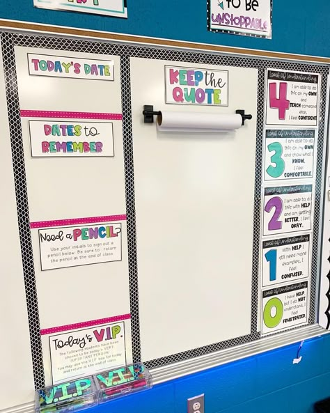 Classroom Whiteboard, Classroom Goals, Classroom Routines, 5th Grade Classroom, Classroom Organisation, 4th Grade Classroom, 3rd Grade Classroom, 2nd Grade Classroom, Middle School Classroom