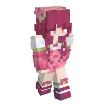 Strawberry Skins do Minecraft | NameMC Strawberry Shortcake Minecraft Skin, Strawberry Minecraft Skin, Cottage Core Minecraft Skin, Minecraft Characters Printables, Minecraft Skins Cottagecore, Cute Minecraft Skins Layout, Minecraft Cute Skins, Cute Minecraft Banner Designs, Minecraft Skins Spiderman