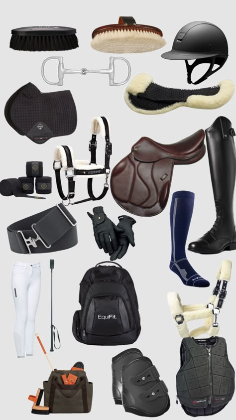 Equestrian Wishlist, English Tack Sets, English Horseback Riding, Riding Outfit Equestrian, Equestrian Style Outfit, Horse Riding Equipment, English Riding Outfit, Horse Riding Outfits, Horse Braiding