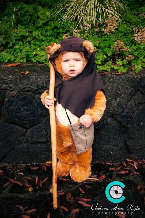 Ewok Star Wars Costume Star Wars Fancy Dress, Ewok Baby, Ewok Costume, Alan Lee, Star Wars Costumes, Family Costumes, Amazing Cosplay, Kids Costumes, Halloween Ideas