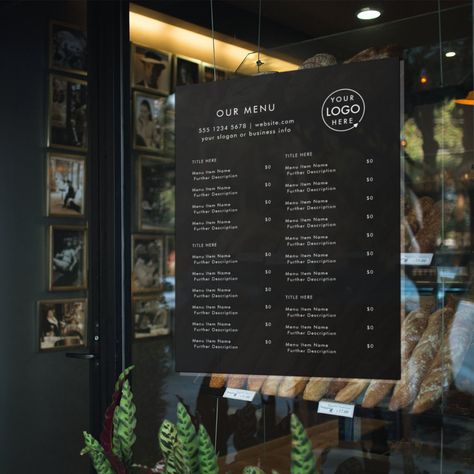 Window Menu Display, Menu Design Ideas Templates, Restaurant Counter Design, Logo Cafe, Restaurant Design Inspiration, Cafe Menu Design, Mobile Coffee Shop, Modern Restaurant Design, Mobile Coffee