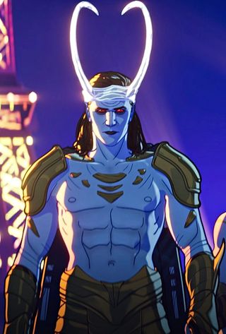 Loki Frost Giant, Frost Giant Loki, Tom Hiddleston Zawe Ashton, Jotun Loki, Loki Jotun, Loki Variant, Loki Character, Goth Disney Princess, Frost Giant