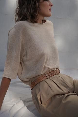 Boho Styl, Boho Mode, Millennials Fashion, St Agni, Linen Tee, Indie Outfits, Mode Inspo, 가을 패션, Estilo Boho