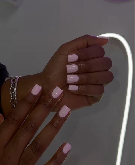 Nails Rose Pink, Nail Art For Short Nails, Art For Short Nails, Nail Art Inspo, Nails Rose, Overlay Nails, Square Press On Nails, Manicure Art, Short Fake Nails