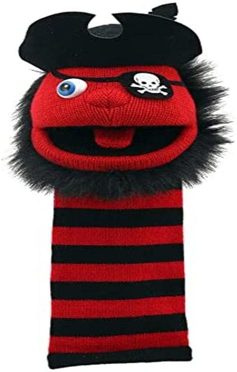 The Puppet Company - Sockettes - Pirate, PC007019 : Amazon.co.uk: Toys & Games Glove Puppets, The Puppet, Teacher Discounts, Hand Puppets, Papua New Guinea, Trinidad And Tobago, Uganda, Puppets, Toys Games