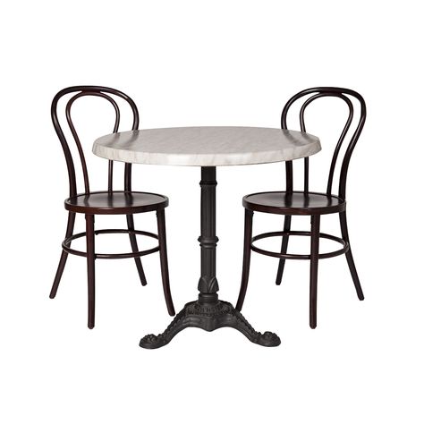 Create the perfect Parisienne Cafe feel with our Wenge Bentwood Chairs and Baroque faux marble top cafe table. Also available as Bar table with Bar stools. www.valiant.com.au Parisienne Cafe, Table With Bar Stools, Cafe Tables And Chairs, Top Cafe, Cafe Table, Event Furniture, Side Porch, Porch Furniture, Bentwood Chairs