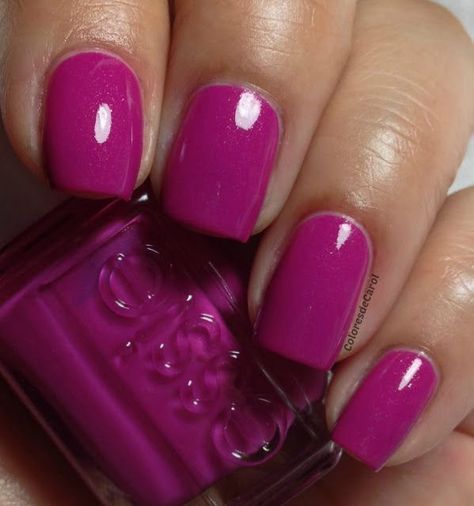 Orchid Color nails Joy Nails, Orchid Nails, Watermelon Nails, Orchid Color, Purple Nail, Color Nails, Radiant Orchid, Essie Nail Polish, Colorful Nail Designs