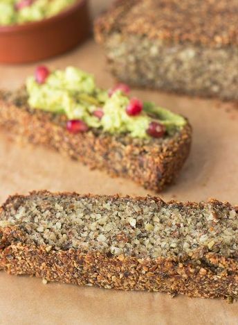 Vegan Sandwich Bread, Flaxseed Bread, Gluten Free Yeast Free, Italian Herbs, Psyllium Husk, Paleo Bread, Healthy Bread, Vegan Bread, Vegan Sandwich