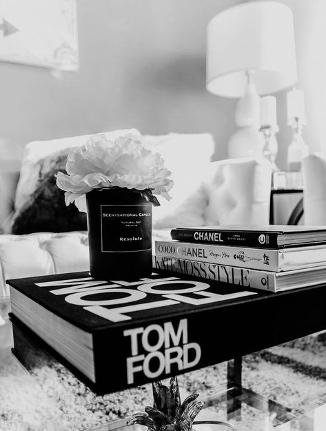 Tom Ford Book, White Grunge, Dark White, Black Photo, Photography Flowers, Jewellery Rings, Chanel Collection, Coffee Table Styling, First Apartment