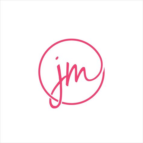 Jm Logo Design, M Design Logo, Mj Tattoo, Jm Logo, Mj Logo, M Name, English Teaching Ideas, Monogram J, Handwriting Logo