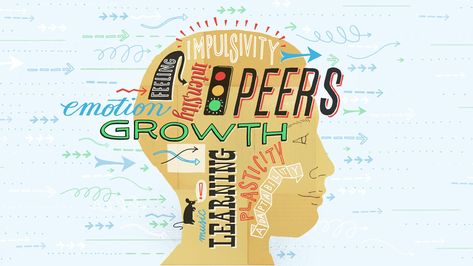 New technologies are shedding light on what really makes adolescents tick—and providing clues on how we might reach them better. Teenage Brain, Brain Based Learning, Chart Ideas, Limbic System, Brain Scan, Peer Pressure, Social Influence, Learning Strategies, Self Regulation