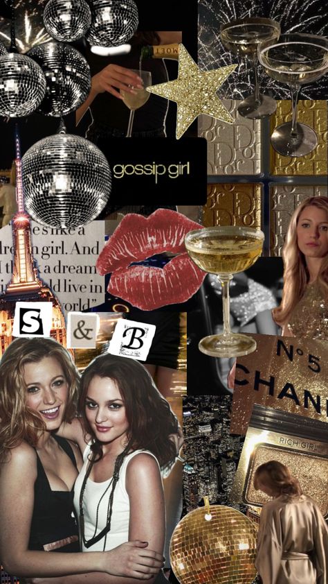 Gossip Girl Party, Serena And Blair, Estilo Blair Waldorf, Xoxo Gossip Girl, Blair And Serena, Stile Blair Waldorf, Gossip Girl Aesthetic, Xoxo Gossip, Glam Party